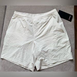 Lululemon Pace Breaker Shorts 7” Lined Size L Bone NWT Men’s